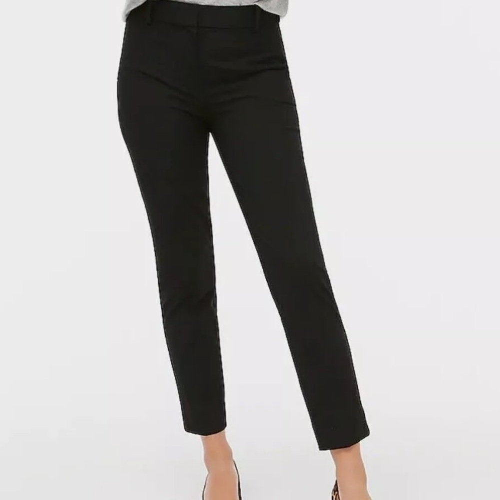 🖤JCrew🖤 GUC Classic Black Capri Work Pants. Size 8.